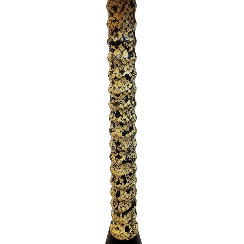قلیان کامل طرح پوست مار حلقه طلایی کارمانیا 1009347 دیجی قلیون