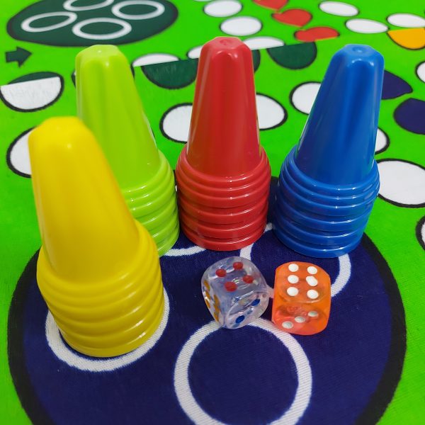 بازی ( منچ -مارو پله) پارچه ای و پلاستیکی کد 1012610دیجی قلیون