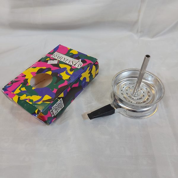 در پوش سری سیلیکونی آلومینیومی نقره ای کد 1012571 دیجی قلیون