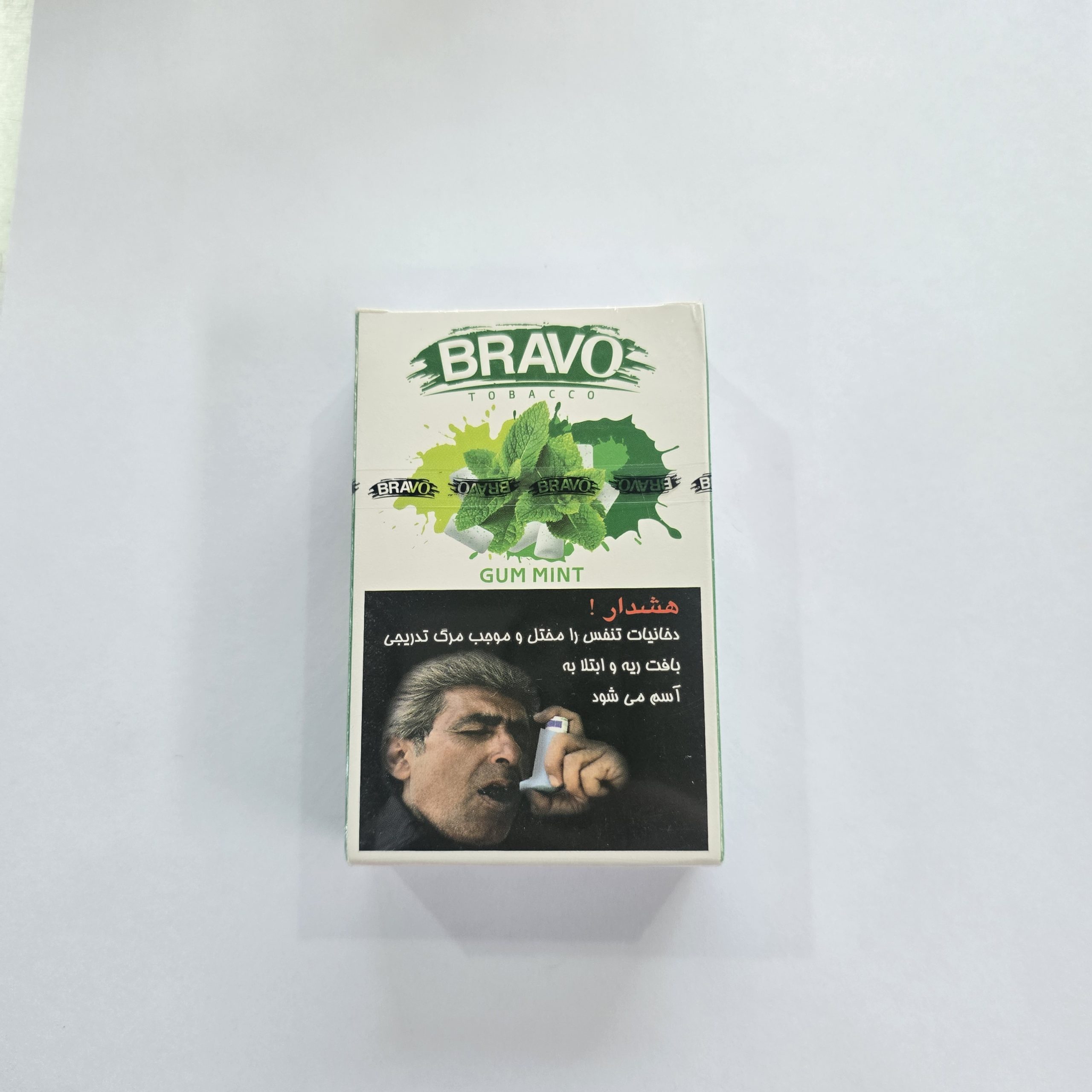 تنباکو باکسی آدامس نعنا برند براوو کد 1010514دیجی قلیان