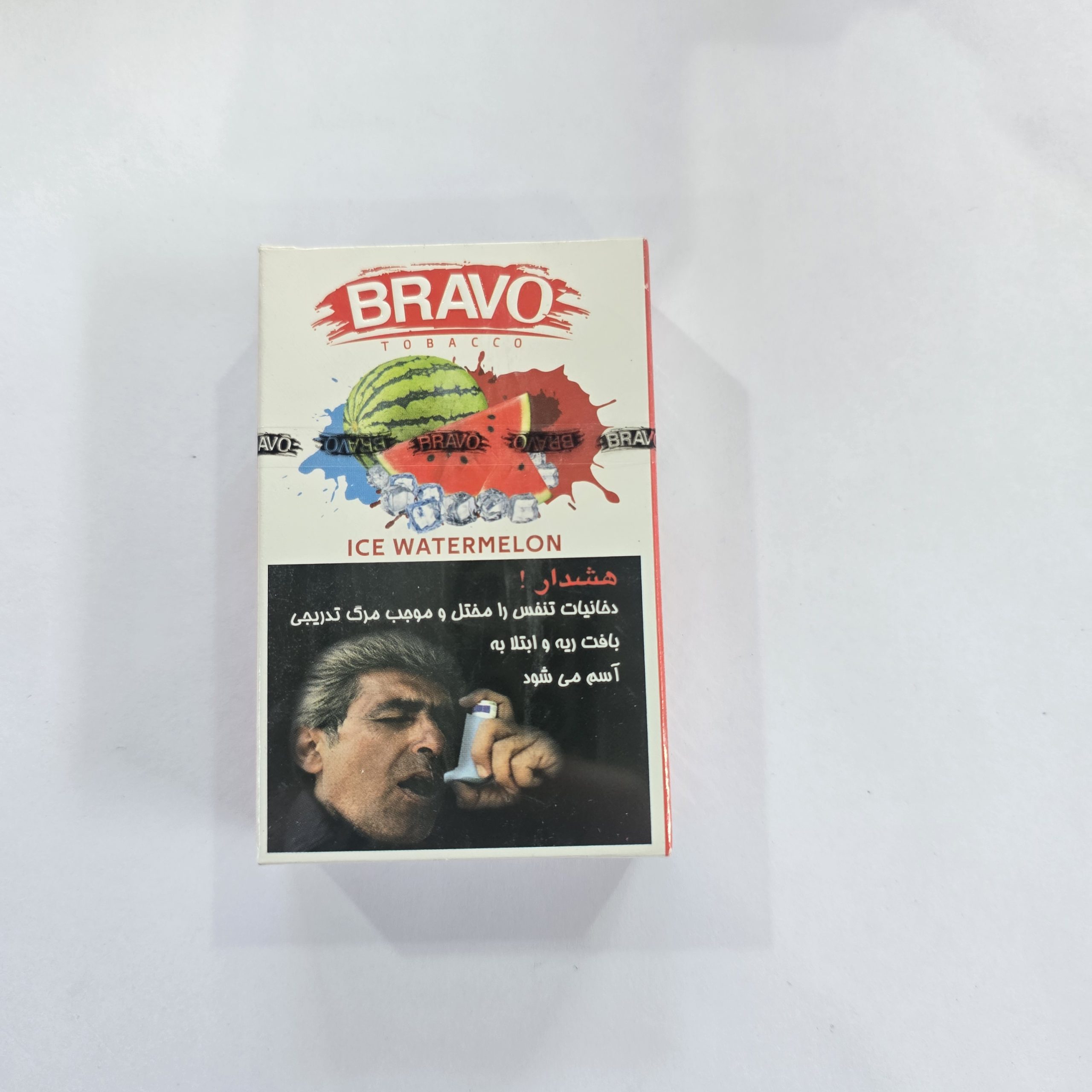تنباکو باکسی هندوانه یخ برند براوو کد 1010529دیجی قلیان