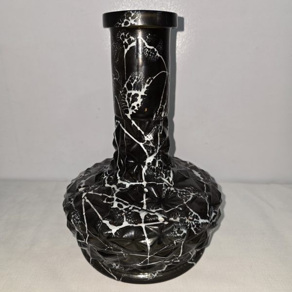 شیشه قلیان کرنو یخی پوست ماری متوسط کد 1003488دیجی قلیون