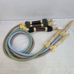 شیلنگ قهوه خانه ای ترمه کوتاه کد(1002300 )دیجی قلیون